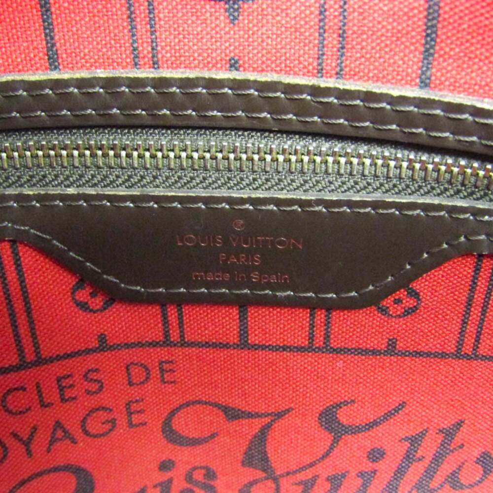 LOUIS VUITTON Authentic Brown Damier Neverfull MM Tote Bag - Picture 14 of 15